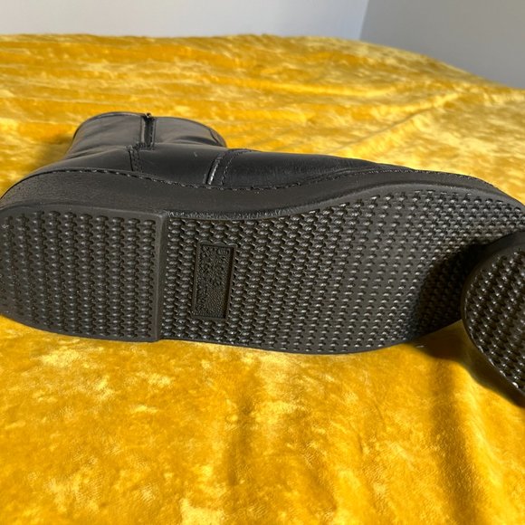 Vintage Original Bates Floaters Men Boots Leather Upper Wool Lining Zip Sz 9.5EW - Picture 13 of 14